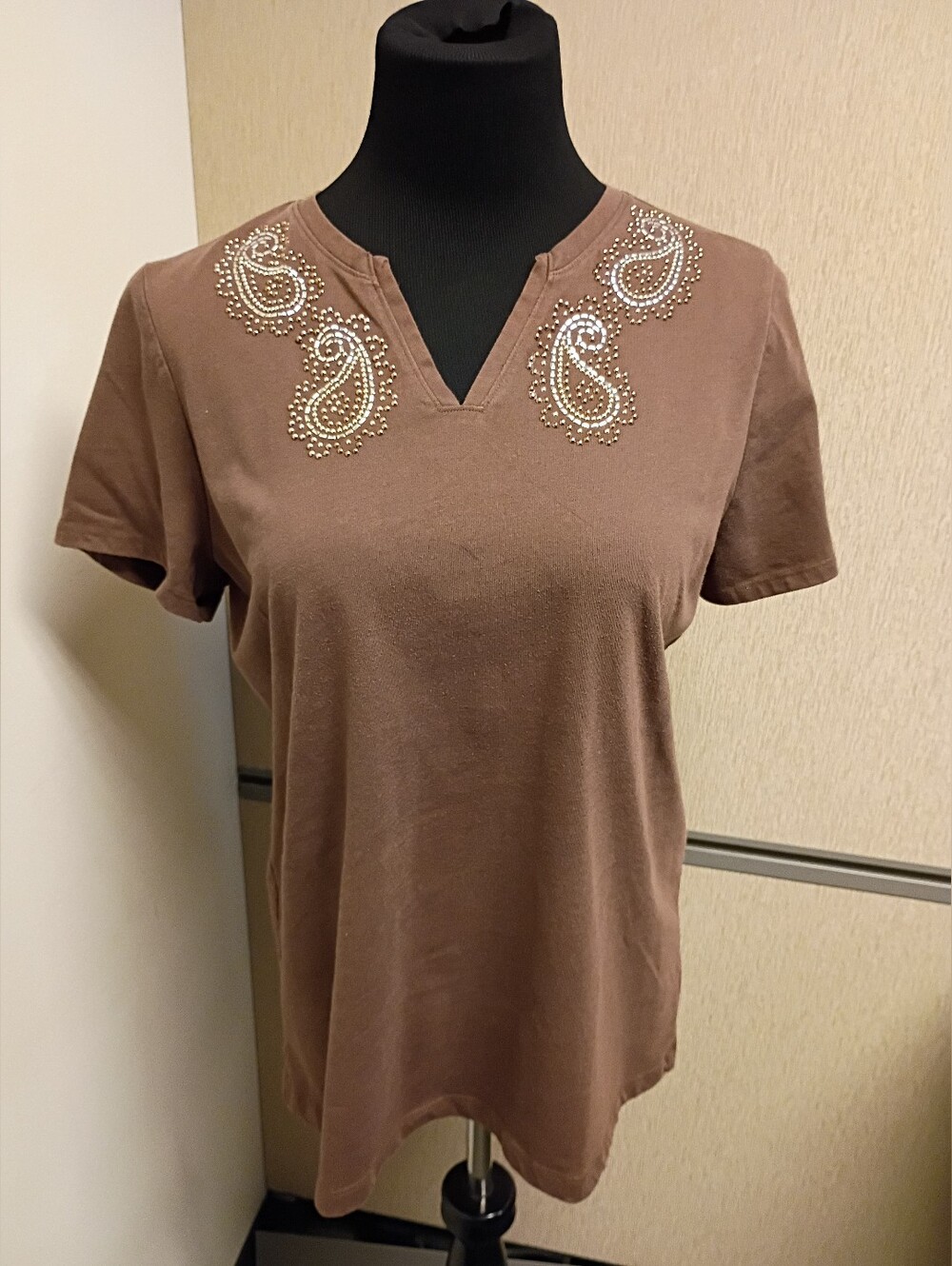 Pre-owned Coral Bay Blouse Size Large
